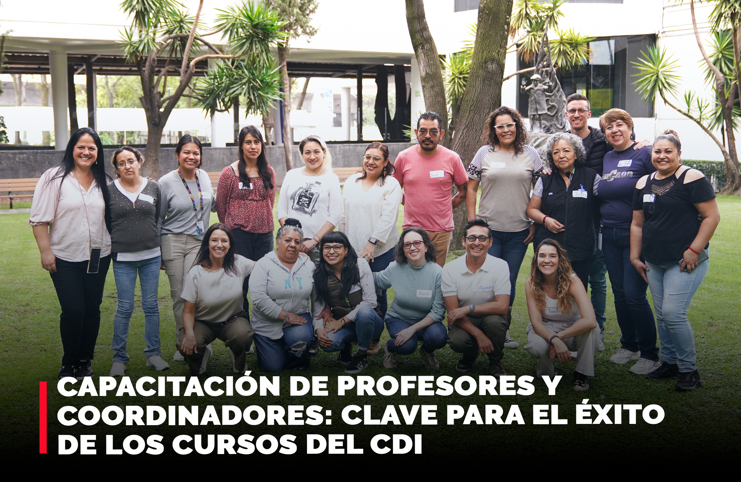 Capacitación de profesores y coordinadores