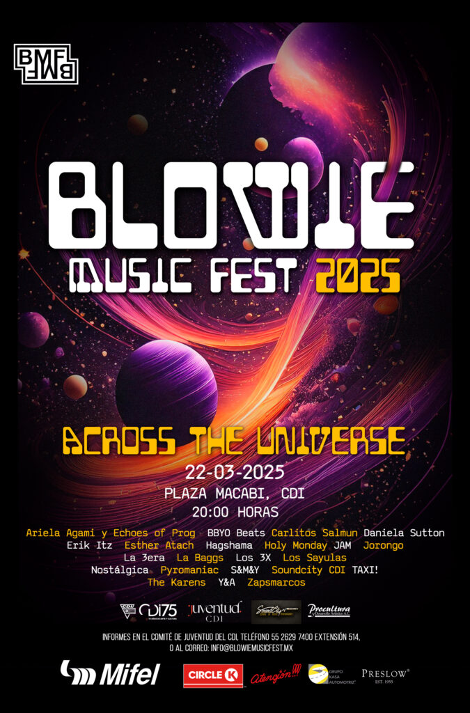 Blowie Music Fest Across the Universe Cartel Bandas